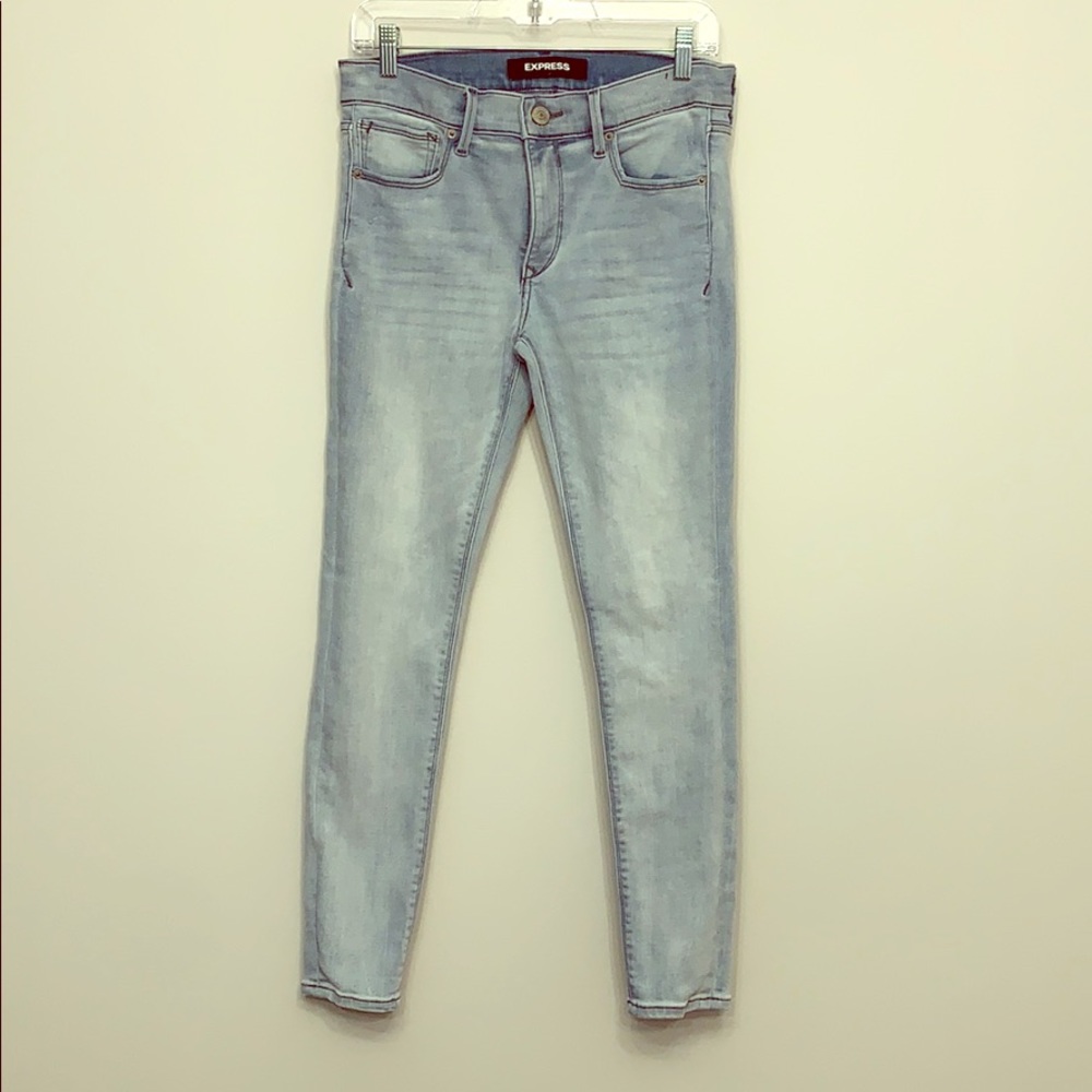 Express stretch denim legging